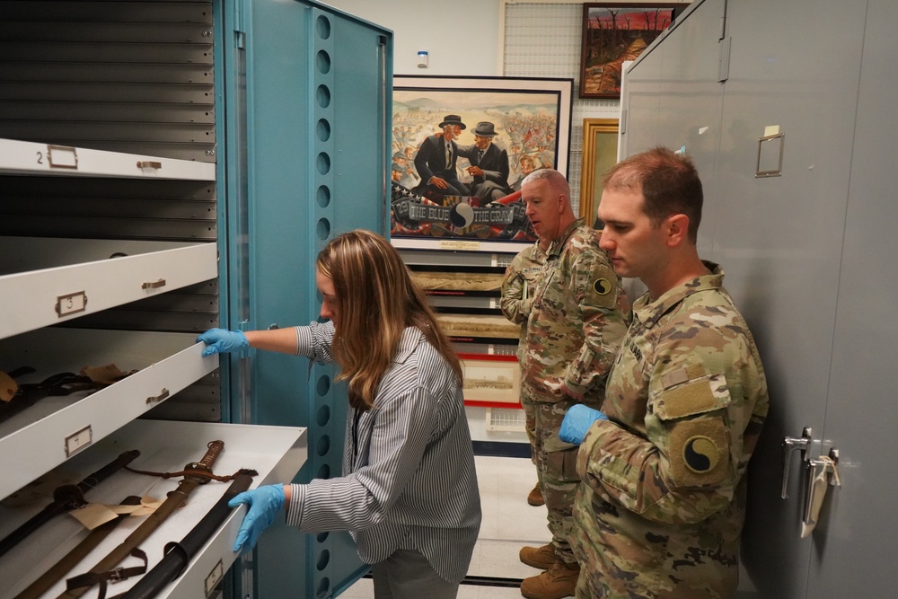 Admiring Swords