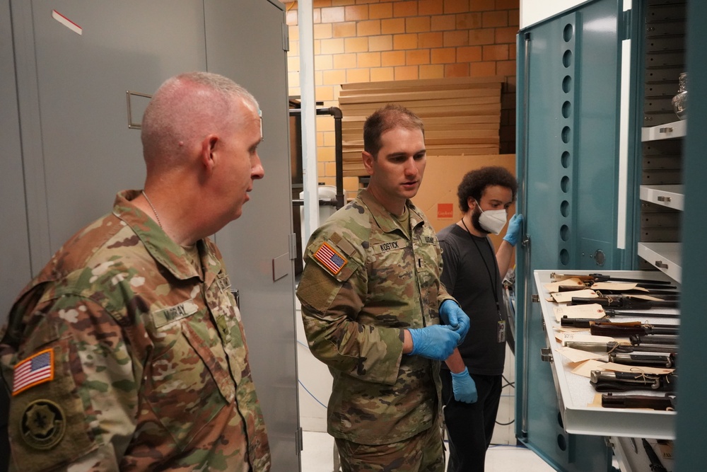 Historic Weapons in Storage