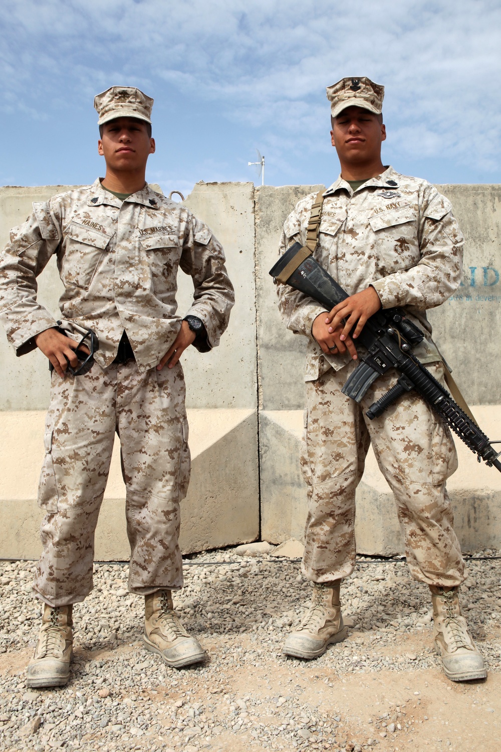 Twin Brothers Reunite for First Combat Deployment in Afghanistan