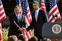 Obama Honors 9/11 Victims at Pentagon Ceremony