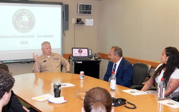 NREIP/SEAP Program Management visits NAMRU San Antonio