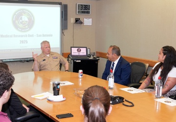 NREIP/SEAP Program Management visits NAMRU San Antonio