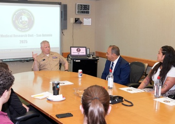 NREIP/SEAP Program Management visits NAMRU San Antonio