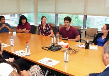 NREIP/SEAP Program Management visits NAMRU San Antonio