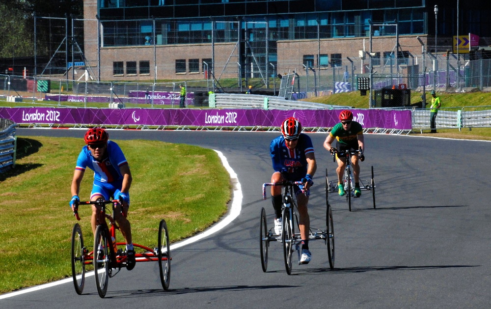 Navy Veteran Competes in Paralympic Road Race at Brands Hatch