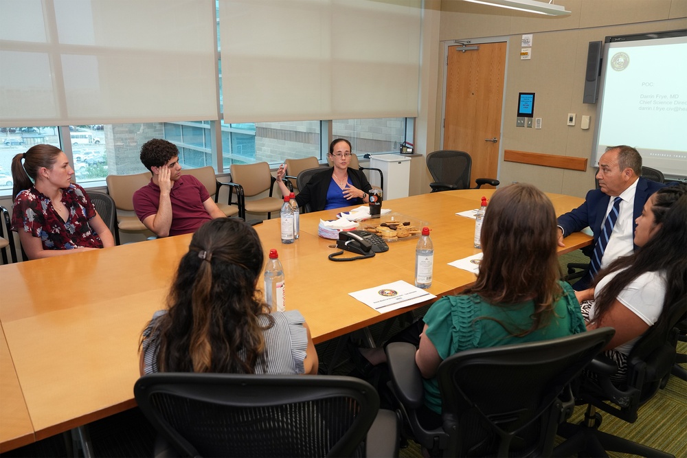 NREIP/SEAP Program Management visits NAMRU San Antonio
