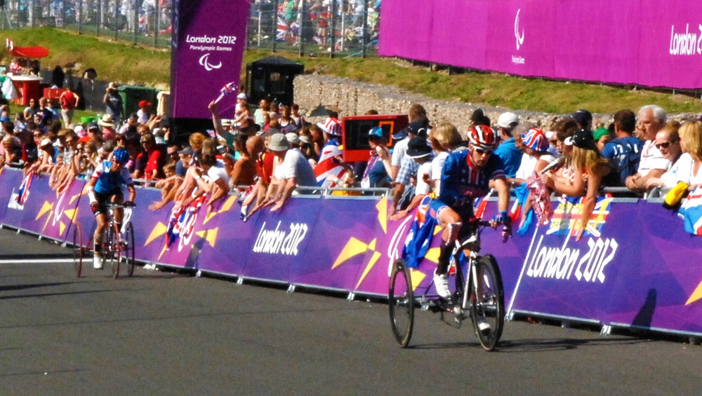U.S. Paralympic Cyclist Steven Peace Takes Fifth Place in Road Race
