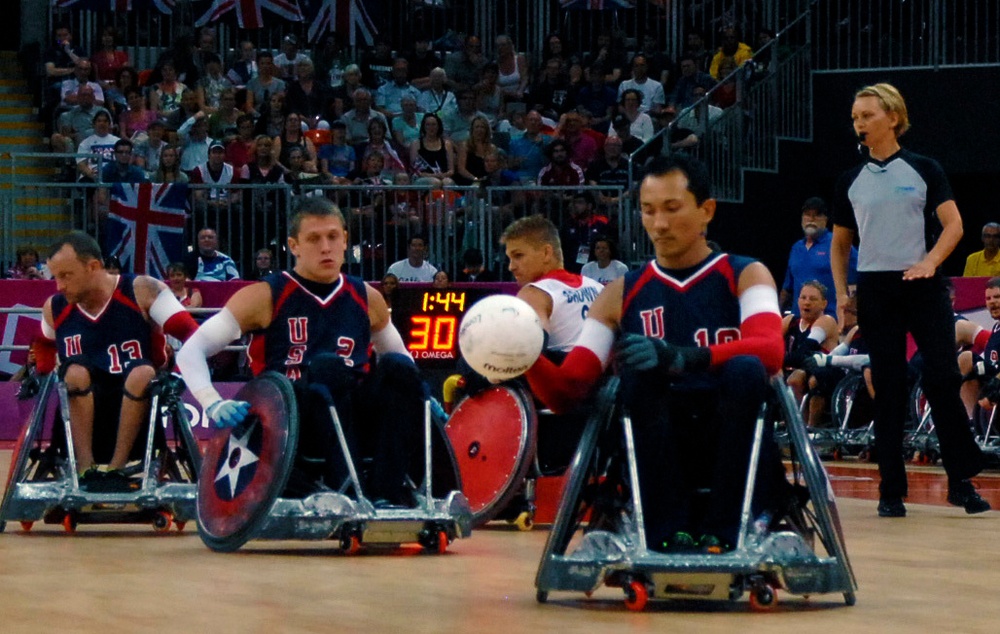 Navy Veteran Leads U.S. Paralympic Rugby Team to Victory Over Great Britain
