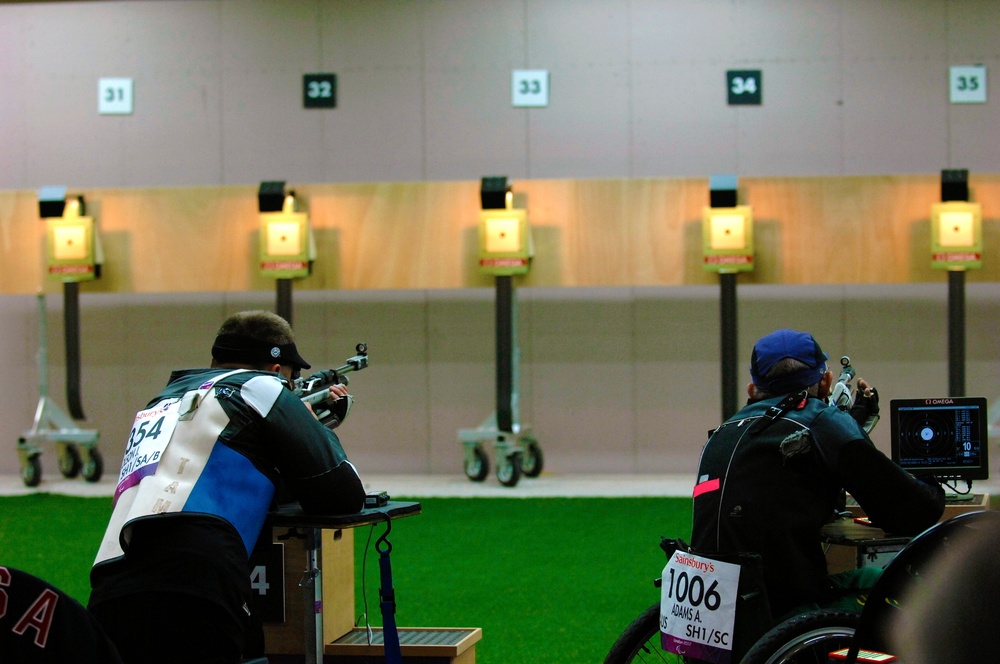 Army Sgt. 1st Class Competes in Paralympic Shooting Event