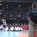U.S. Women's Sitting Volleyball Team Strategizes During Paralympic Match Against China