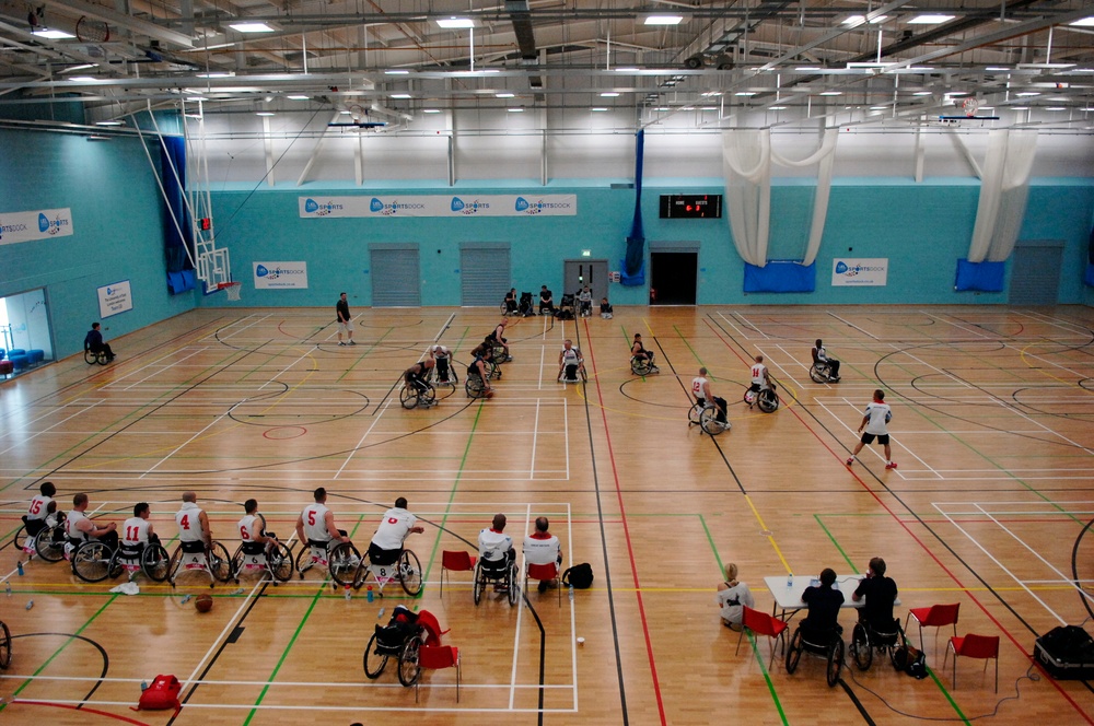 Paralympic Basketball Teams Prepare for London Games