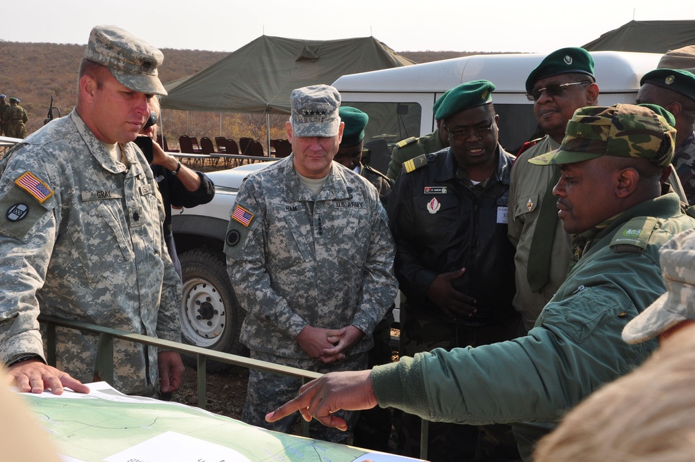 U.S. and Botswana Forces Conduct Joint Training Exercise