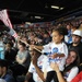 Daughter Cheers on Father at Olympic Greco-Roman Wrestling