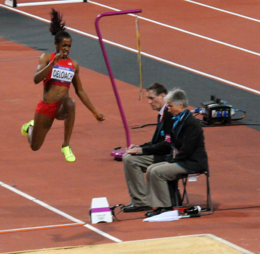 DeLoach Leaps to Bronze in Women's Long Jump Final