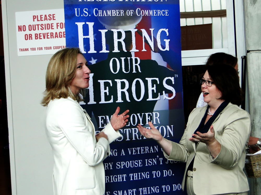Military Spouses Discuss Job Fair Efforts at Hiring Our Heroes Event
