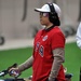 Navy Reservist Uptagrafft Competes in Women's 10-Meter Air Pistol at 2012 London Olympics