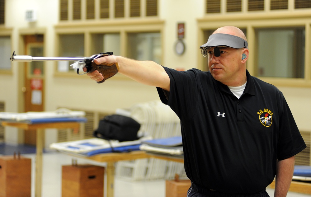 Sgt. 1st Class Daryl Szarenski Trains at U.S. Olympic Center
