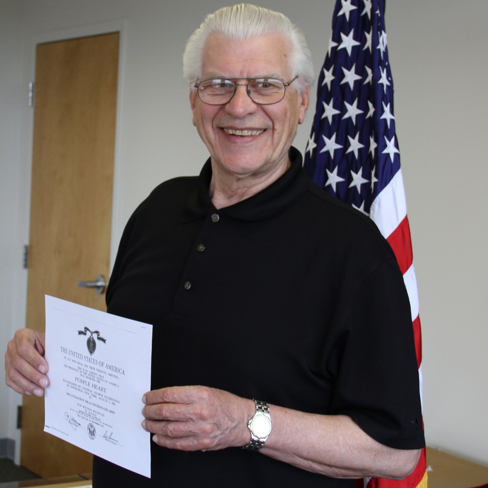 Korean War POW Receives Purple Heart 57 Years Later