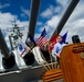 Deputy Defense Secretary Visits USS Missouri in Pearl Harbor