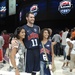 Timberwolves' Kevin Love Poses with Military Family at Hoops for Troops Event
