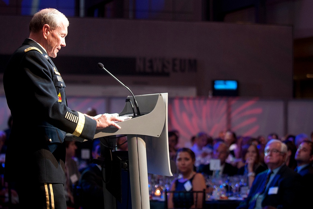 Joint Chiefs Chairman Dempsey Keynotes ThanksUSA Gala