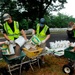 Volunteers Prepare Lime for Arlington National Cemetery