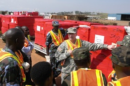 Tennessee National Guard Officer Trains Ugandan Soldiers on Logistics for Deployments