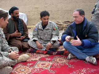 Undersecretary of Defense Meets with Afghan Officials