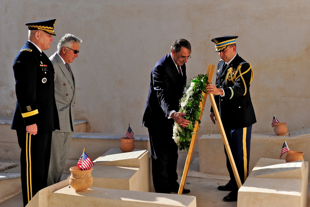 Panetta Honors U.S. Sailors Lost Aboard USS Intrepid in Tripoli