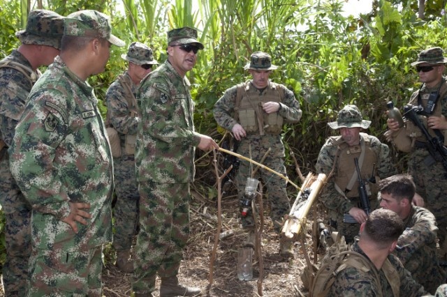 U.S. and Colombian Forces Collaborate on Jungle Survival Skills