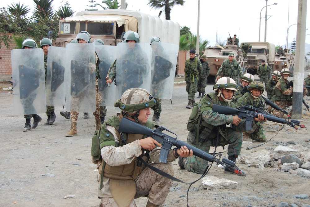 Marines from 10 Nations Train for Urban Warfare in Peru