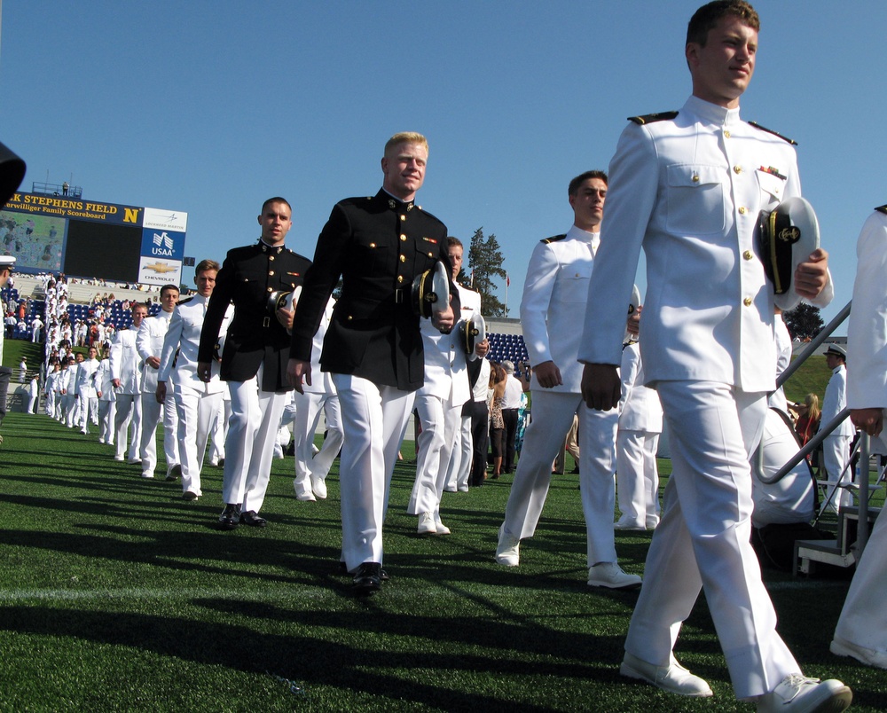 U.S. Naval Academy Class of 2012 Graduates and Commissions