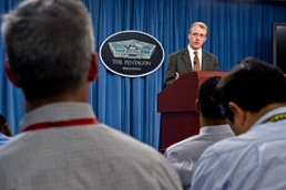 Pentagon Press Secretary Holds Briefing