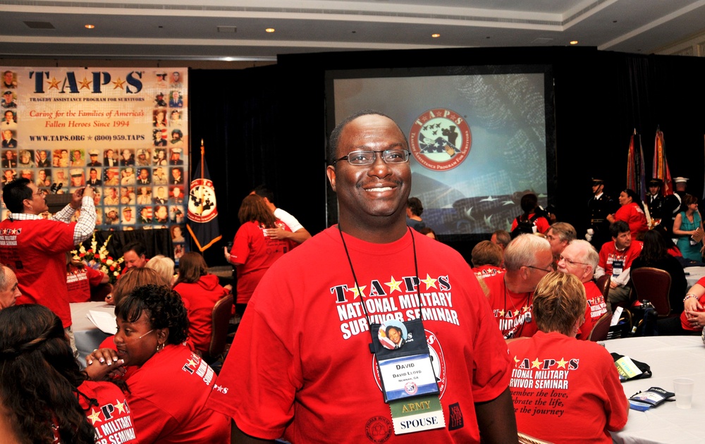 Georgia Army Veteran Attends TAPS Seminar to Support Daughters After Wife's Death