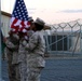 Marine Officer Sends Flag Home for Newborn Son
