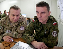 Illinois National Guard, Polish Troops Train Together for Afghanistan Deployment