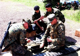 U.S. Marines Train Macedonian Soldiers for Afghanistan Deployment