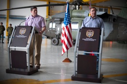 Panetta Meets with Colombian Defense Minister in Tolemaida