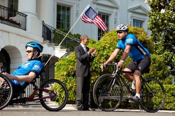 Obama Cheers on Wounded Warriors at White House Event