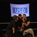 Former 'American Idol' Contestant Ace Young Performs 'Dream On' with Actor Jason Acuna at USO Spring Tour Finale in Germany