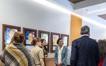 Walter Reed Officially Opens the Faces of the Fallen Display