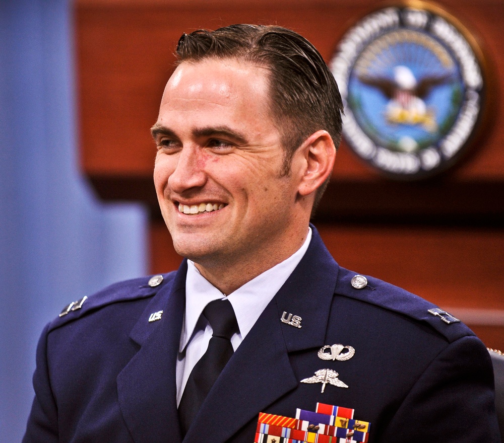 Air Force Officer Awarded Air Force Cross for Heroism in Afghanistan