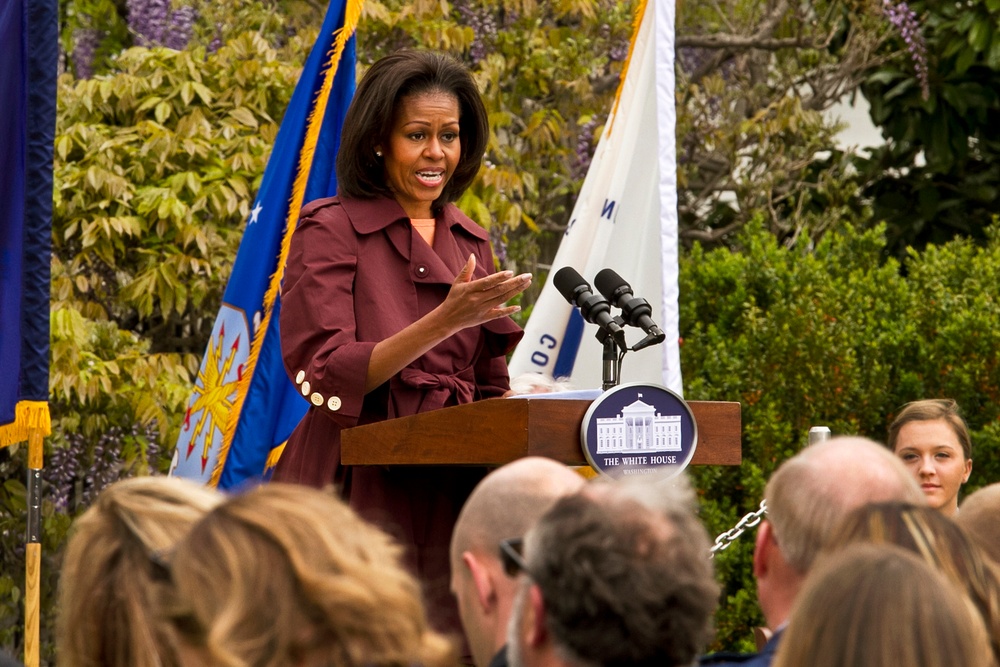 First Lady Marks 'Joining Forces' Campaign Anniversary