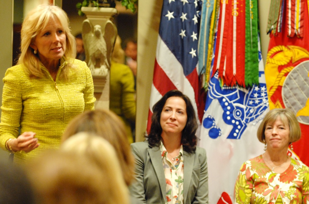 Dr. Jill Biden Highlights Military Family Support at Pentagon Roundtable