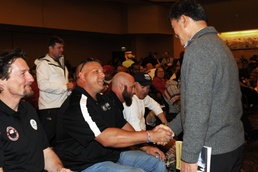 Disabled Veterans Honored at Winter Sports Clinic Opening Ceremony