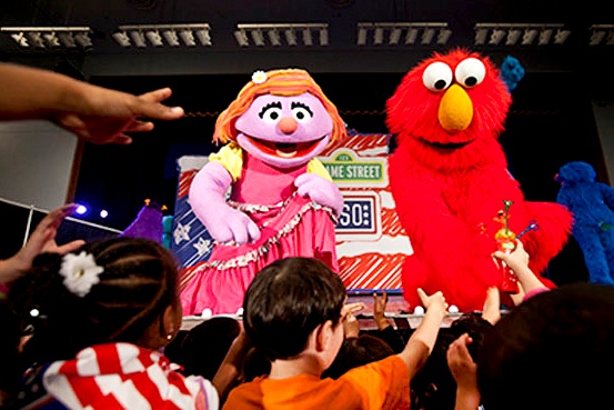 Sesame Street Characters Connect with Military Families