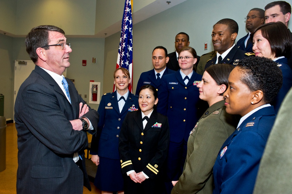 Deputy Defense Secretary Meets with Senate Youth Program Mentors at Pentagon