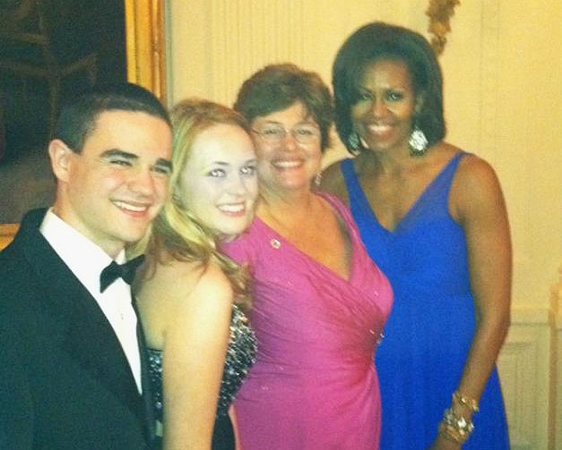 First Lady Honors Gold Star Family at White House Dinner