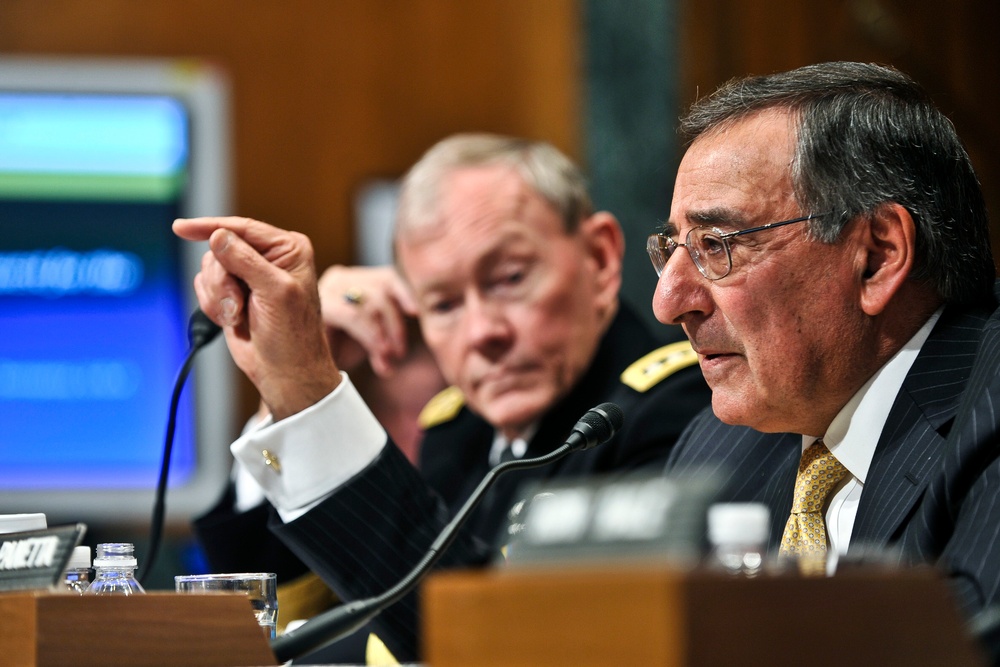 Panetta, Dempsey Testify on FY 2013 Defense Budget Request