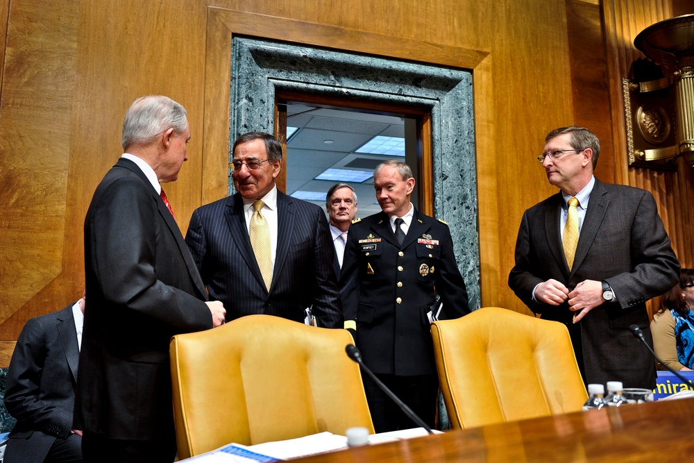 Defense Leaders Testify on 2013 Budget Request Before Senate Committee